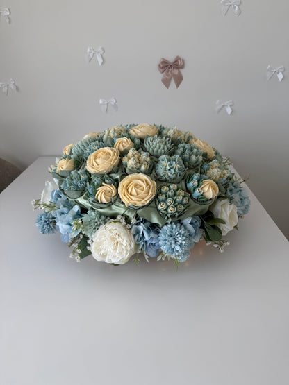 OASIS - Levitating Bouquet Series - Edible Arrangements - Edible Floral Centrepieces - Cupcake Dome - Dessert