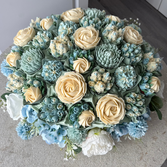 OASIS - Levitating Bouquet Series - Edible Arrangements - Edible Floral Centrepieces - Cupcake Dome - Dessert
