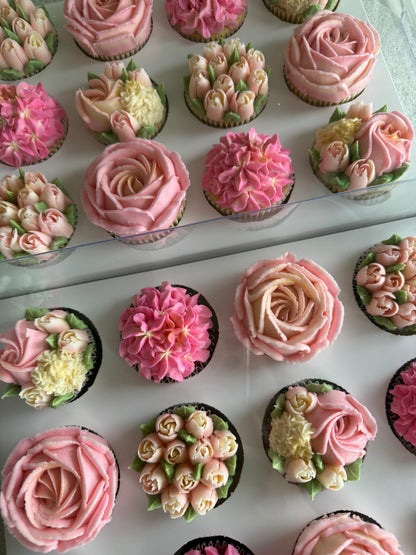 Luxury 12-Cupcake Clear Box - Set of 10